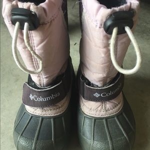 Columbia toddler girl winter boots